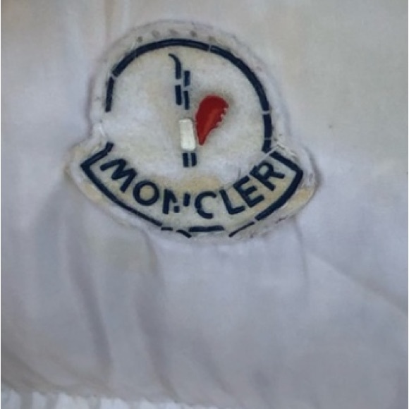 Moncler Armco Giubbotto Down Puffer Jacket / Vest Convertible Ivory Size 4 - Picture 12 of 13